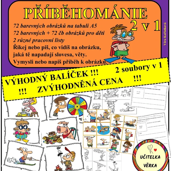 PŘÍBĚHOMÁNIE 2 v 1 - ZVÝHODNĚNÝ BALÍČEK
