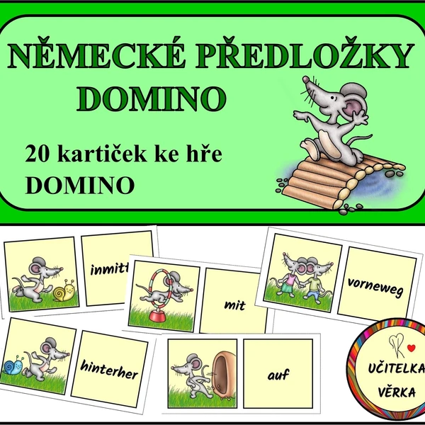 DOMINO - německé předložky