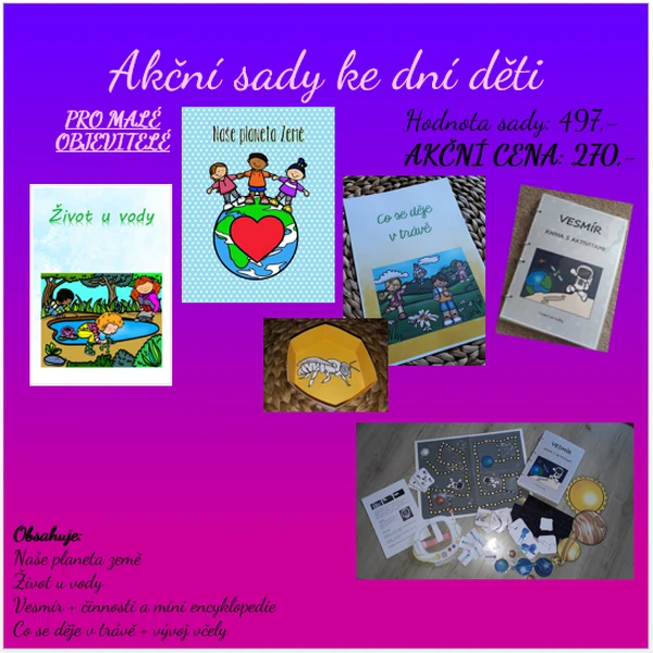 Akční sada objevitel