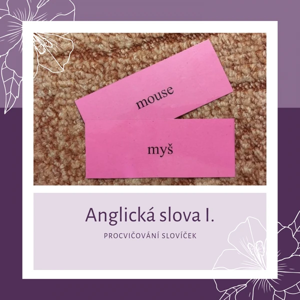 Anglická slova I.