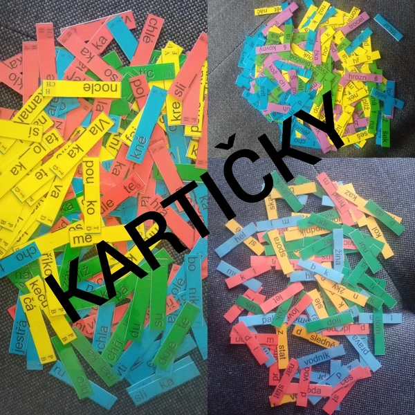 KARTIČKY - ú/ů, i/y, párové souhlásky