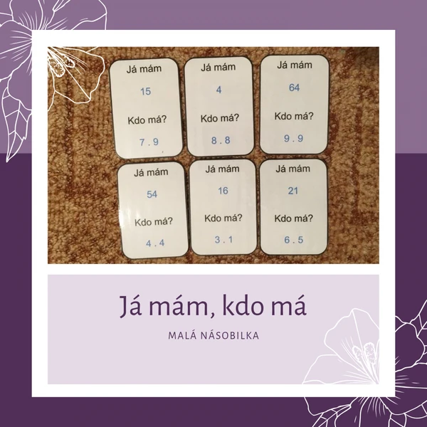 Já mám, kdo má - násobení