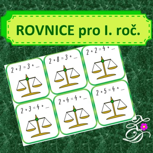 Rovnice pro 1. třídu (počítání do 10)