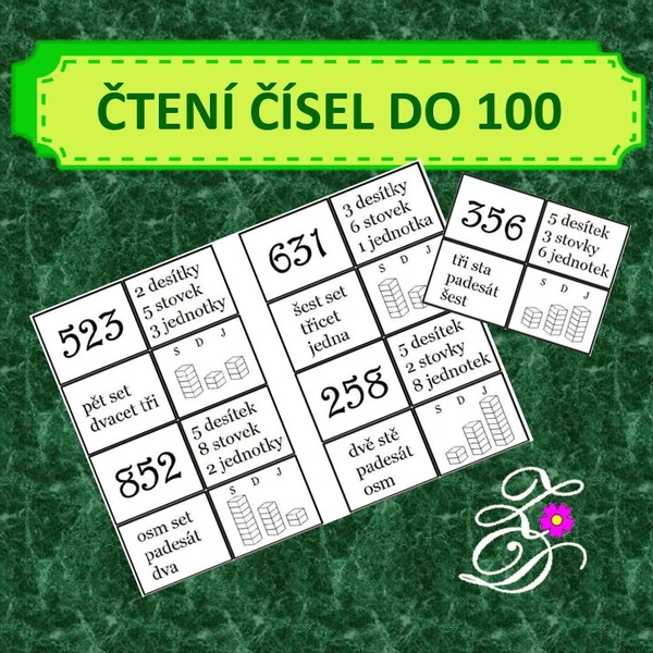 Čtení čísel do 1000