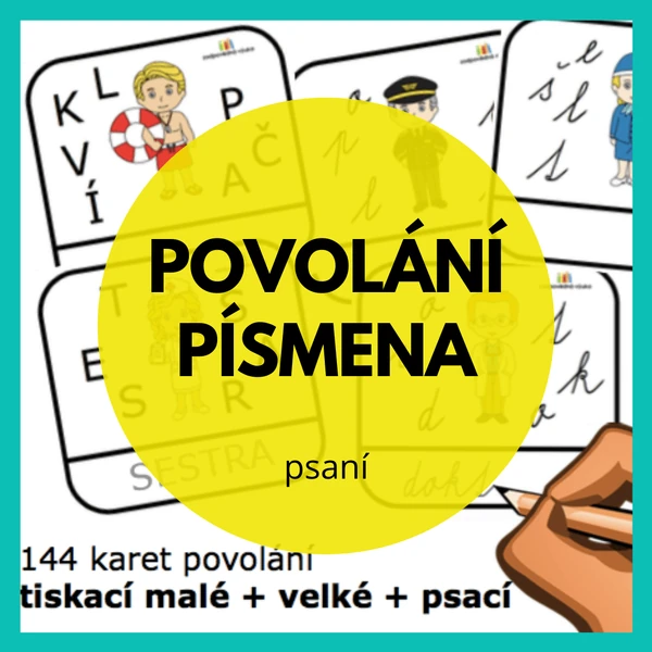 povolání - přeházená písmena