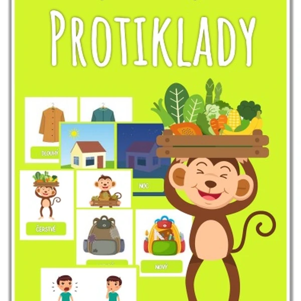 Výukové kartičky - PROTIKLADY