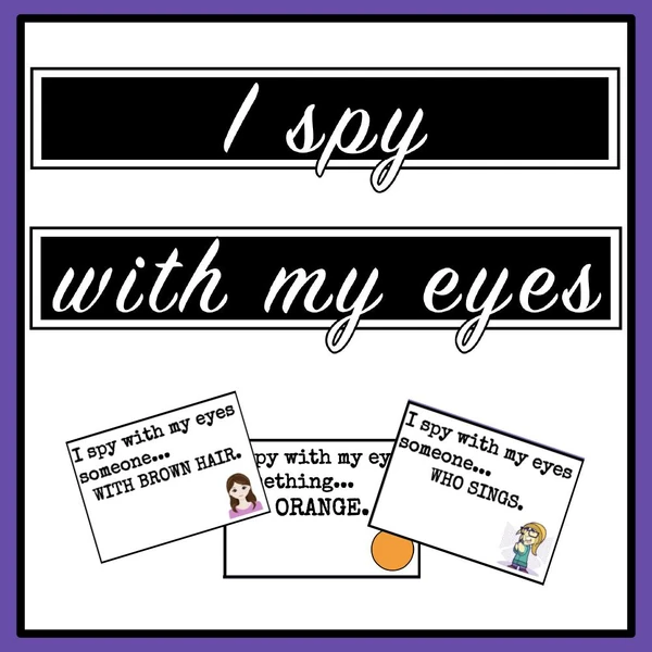 I spy with my eyes...