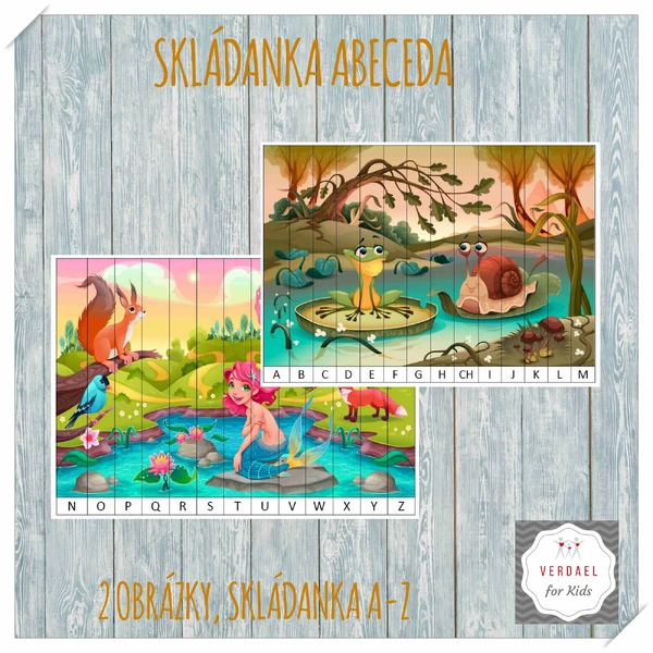 Skládanka ABECEDA