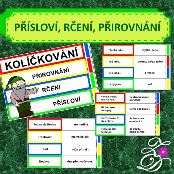 Přísloví, rčení, přirovnání