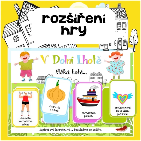 ROZŠÍŘENÍ HRY - V DOLNÍ LHOTĚ ŠTĚKÁ KOTĚ