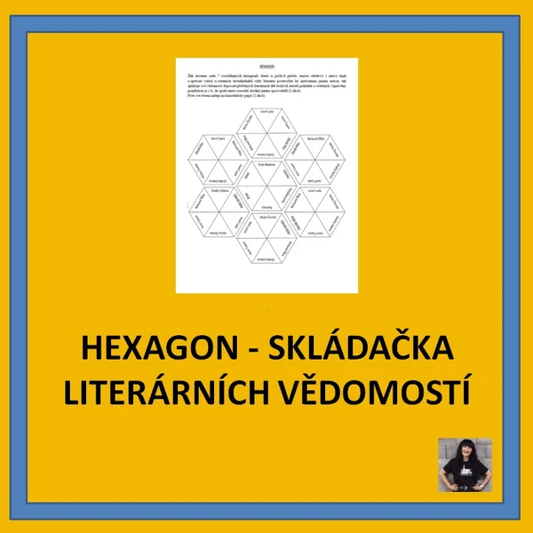HEXAGON - SKLÁDAČKA LITERÁRNÍCH VĚDOMOSTÍ