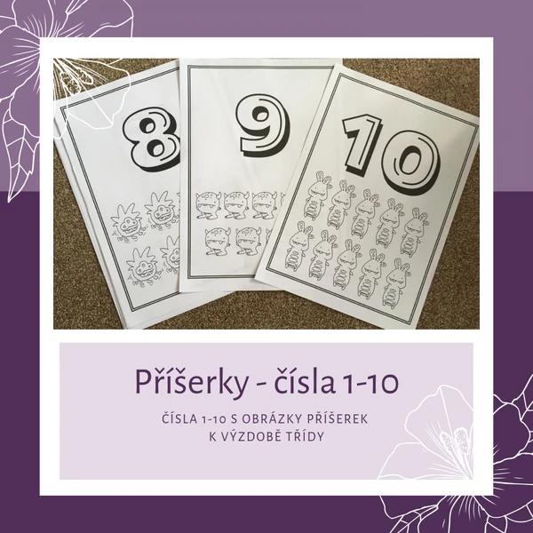 Příšerky - čísla do 10
