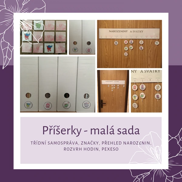 Příšerky - třídní samospráva a značky
