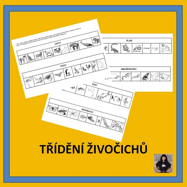 TŘÍDĚNÍ ŽIVOČICHŮ