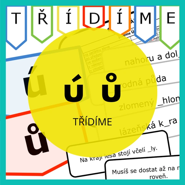třídíme - ú / ů