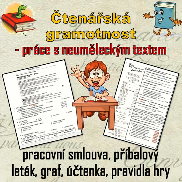 Čtenářská gramotnost - neumělecké texty 