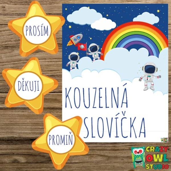 VESMÍR - kouzelná slovíčka