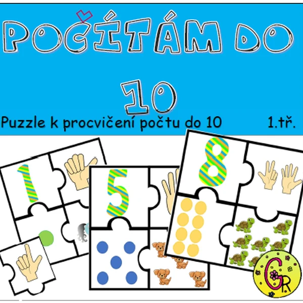 Počítám do 10 puzzle