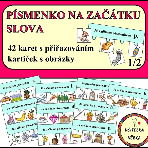 PÍSMENKO NA ZAČÁTKU SLOVA