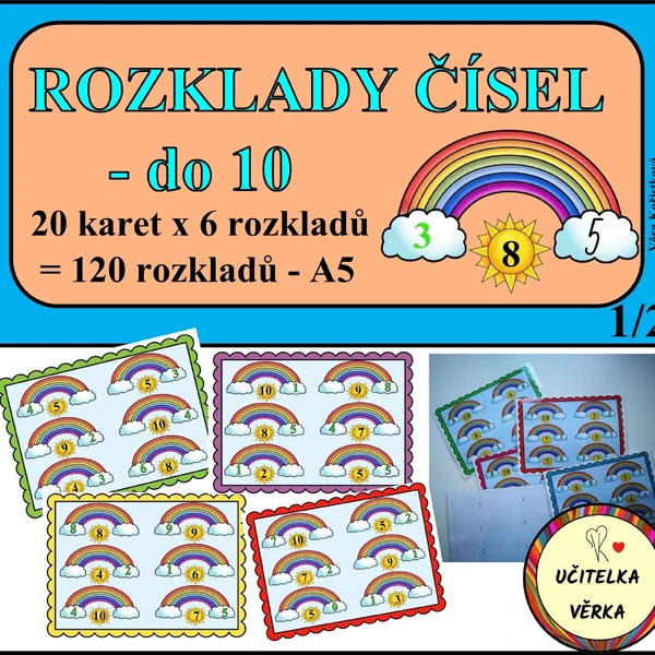 ROZKLADY ČÍSEL - do 10