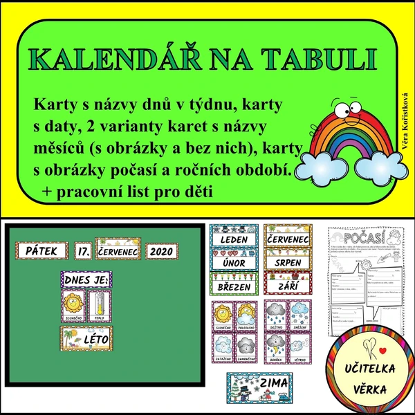 KALENDÁŘ NA TABULI