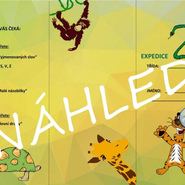 Hra Expedice Zoo 