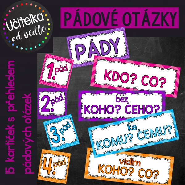 PÁDY, PÁDOVÉ OTÁZKY