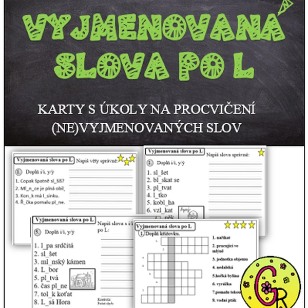 Procvičujeme vyjmenovaná slova po L