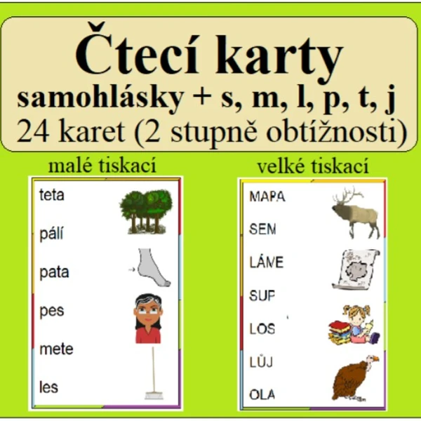ČTECÍ KARTY