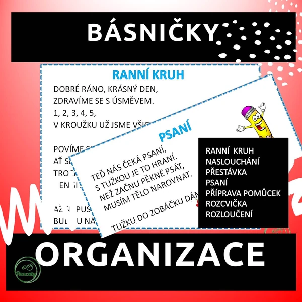 Básničky ORGANIZACE