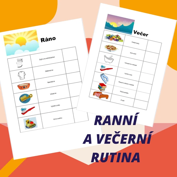 Ranní a večerní rutina