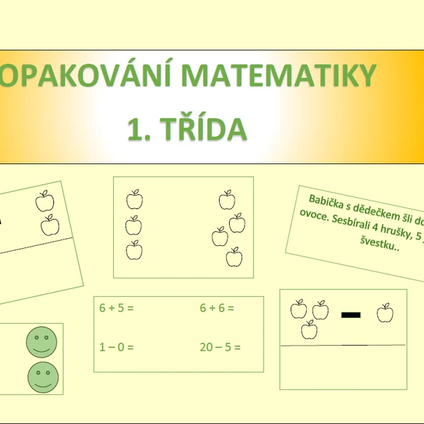 Sčítání, odčítání a matematická znaménka