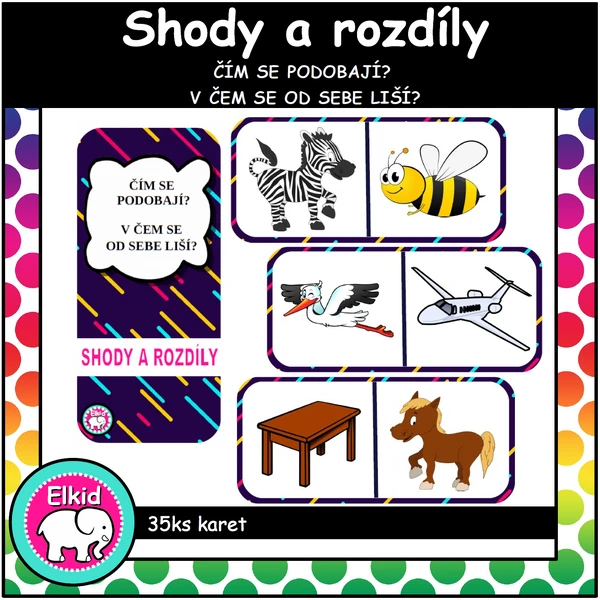 Shody a rozdíly