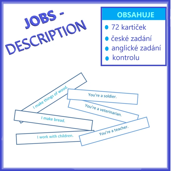 Jobs - Description (Povolání - popis)
