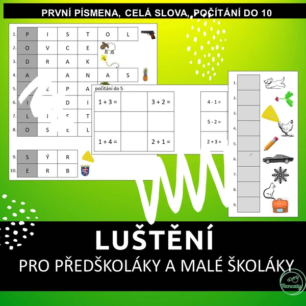Luštění pro předškoláky a malé školáky