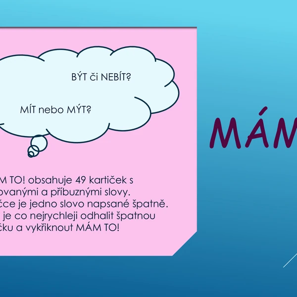 MÁM TO!