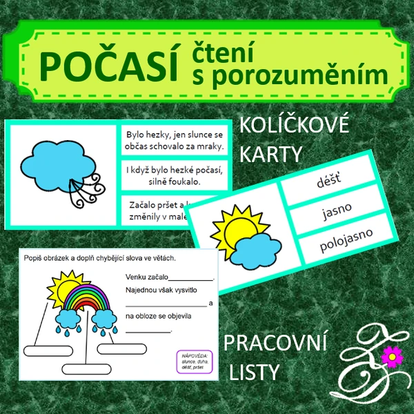 Počasí - čtení s porozuměním