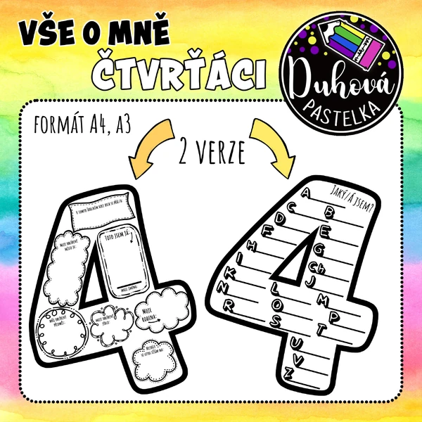 Vše o mně - jsem čtvrťák! 
