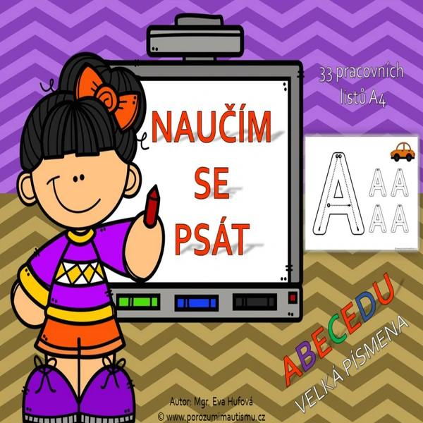 Naučím se psát velká písmenka