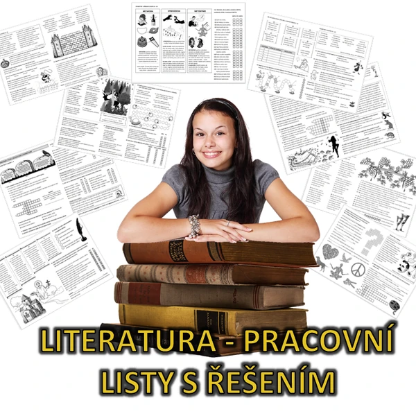 Literatura - pracovní listy s řešením