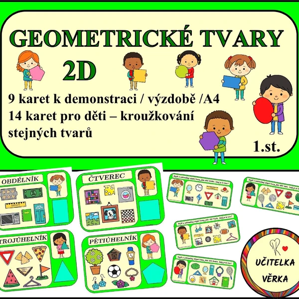 GEOMETRICKÉ TVARY - 2D