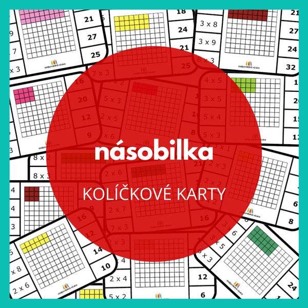 násobilka - kolíčky
