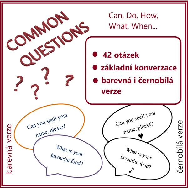 Common questions - Běžné otázky