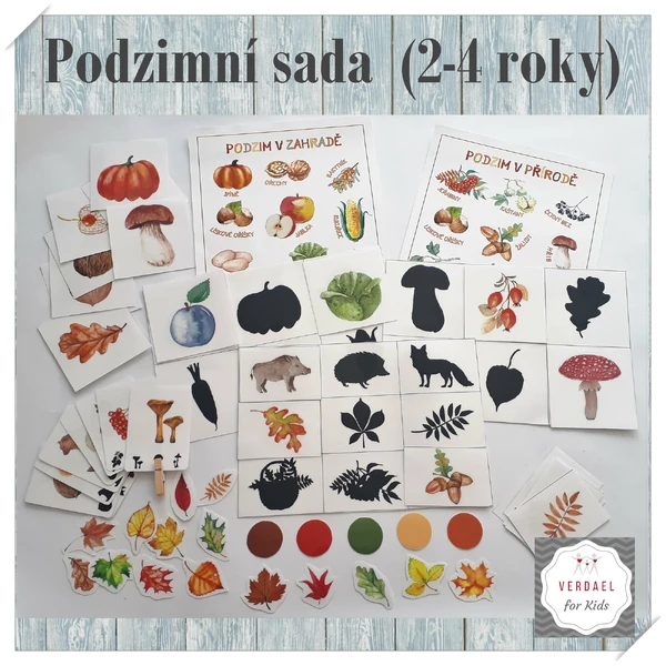 Podzimní sada pro děti 2-4 roky