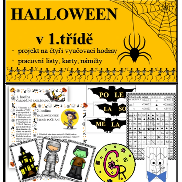 Halloween v 1. třídě