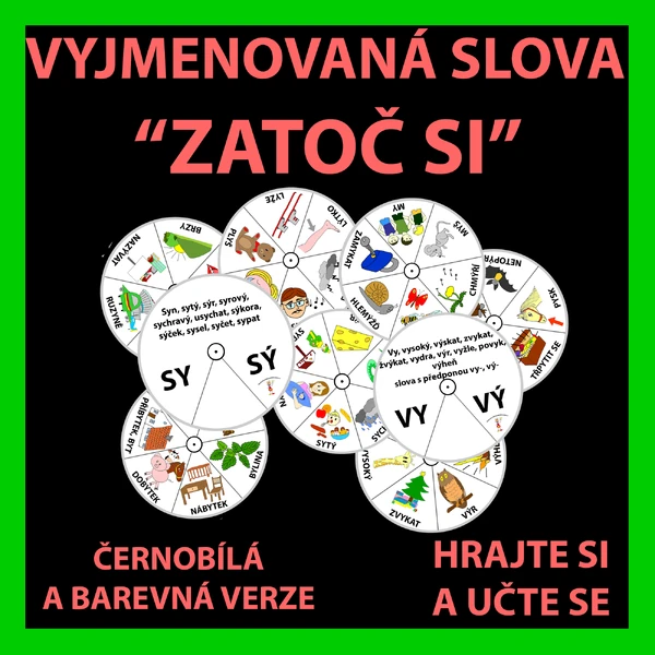Vyjmenovaná slova - ZATOČ SI