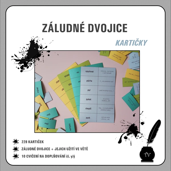 Vyjmenovaná slova - záludné dvojice