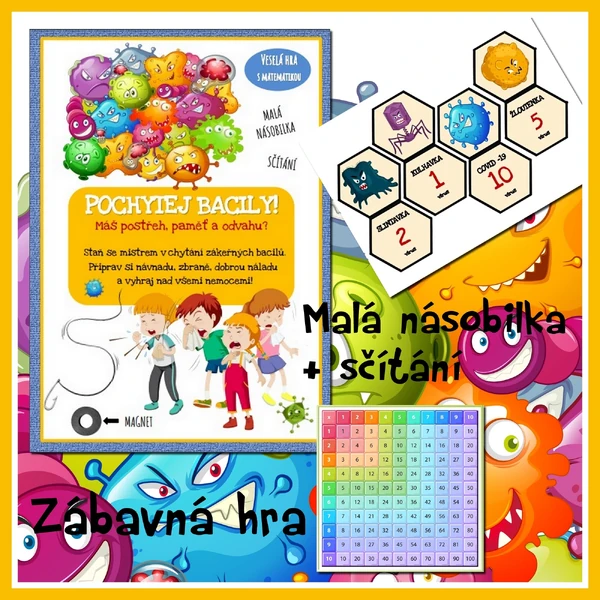 "Pochytej bacily" - veselá hra s matematikou