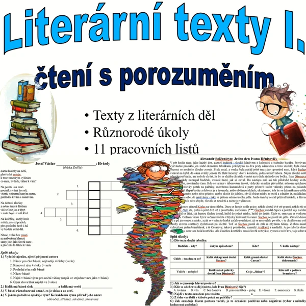 Literární texty I. - čtenářská gramotnost 