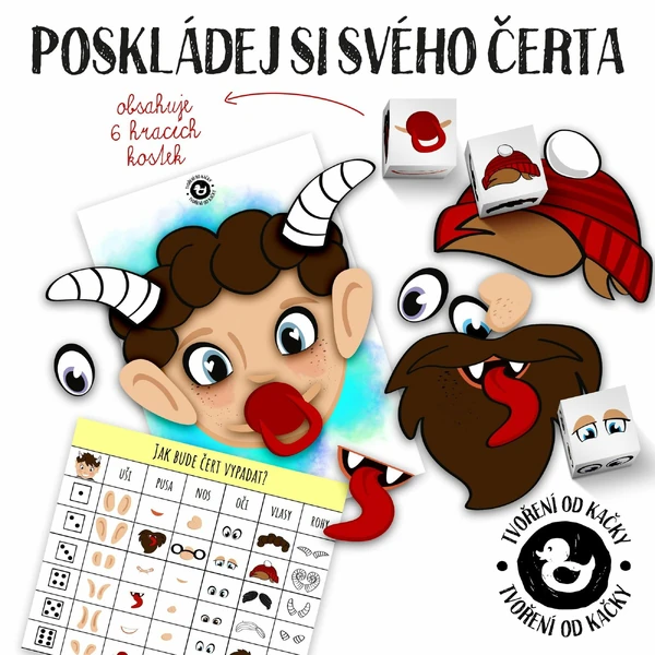 Poskládej si svého ČERTA
